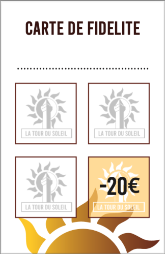 Carte fidélité